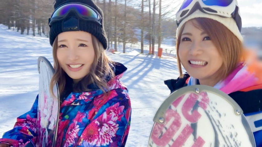 「彼氏より気持ちいい…」スレンダー巨乳スノボJDつむぎ、ゲレンデ帰りのアツアツ浮気密会