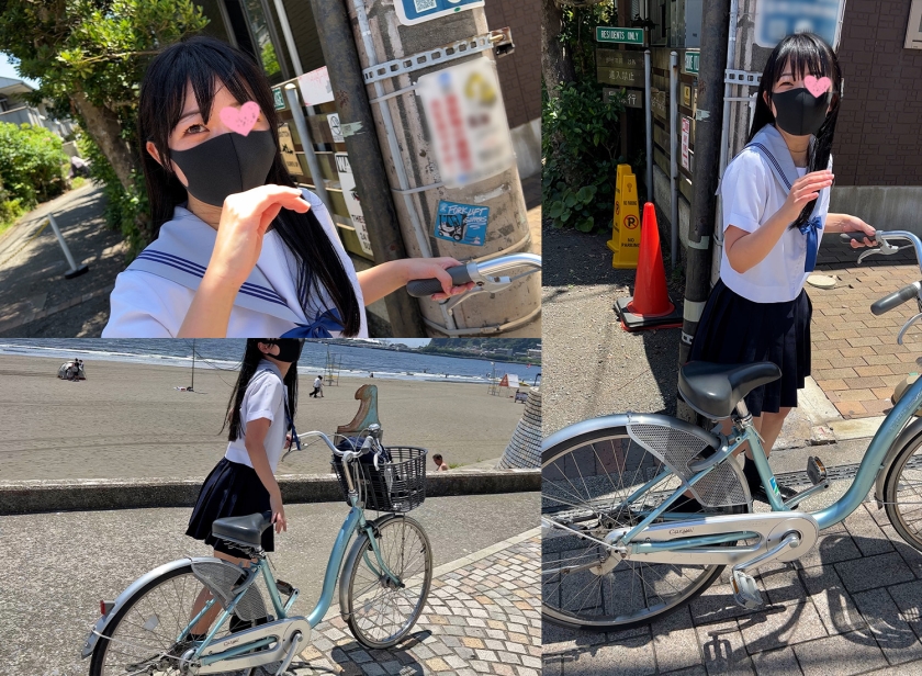 【限定公開】黒髪清楚な制服美少女と密室個撮…我慢できず2回連続で中出しした記録